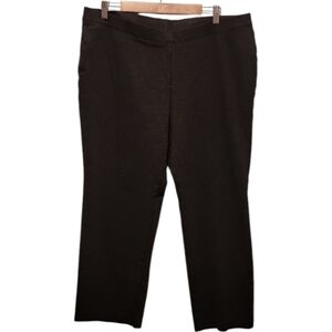 Allison Daley - comfort fit XL dark gray pull on pants
